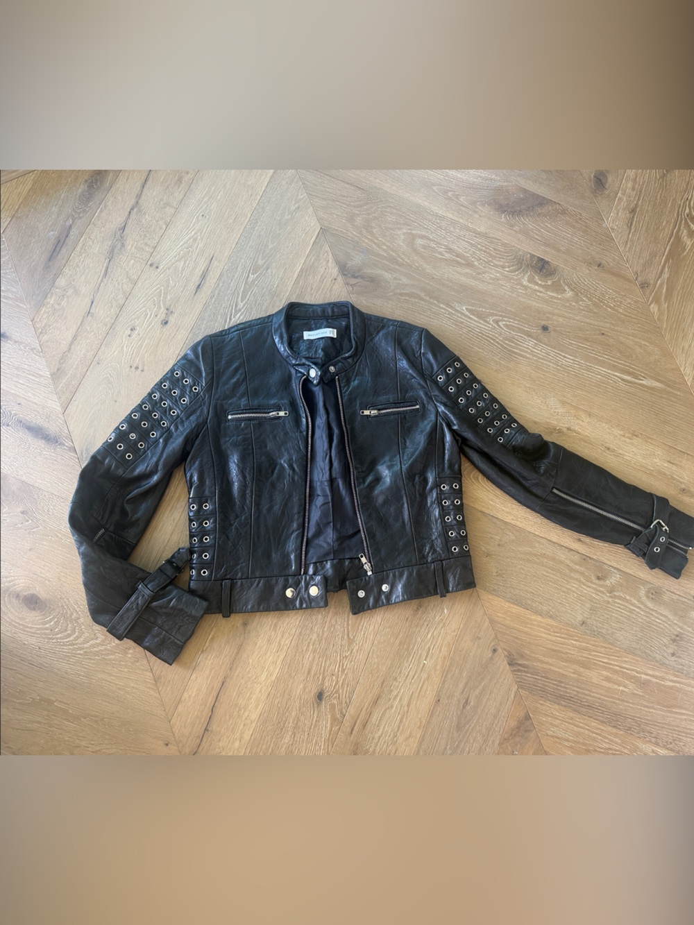 BEC + BRIDGE Leather Jacket size USA 4